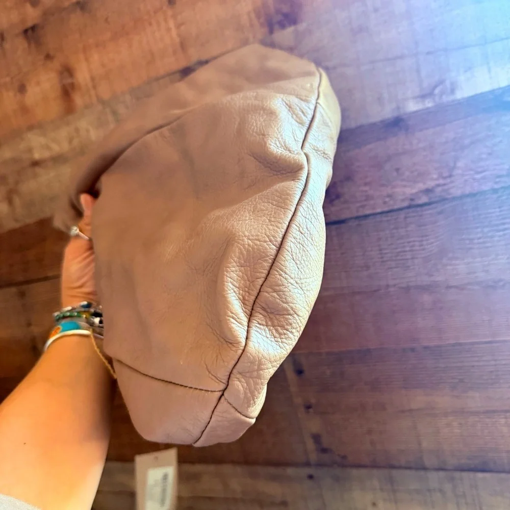 NWT Sundance Made in Italy Leather Hobo Bag